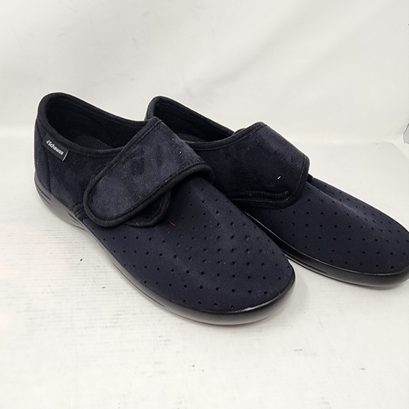 New Schawos Comfort Shoe Black Orthopedic Stretch Diabetic Shoe‎ Size 11.5 main image 9
